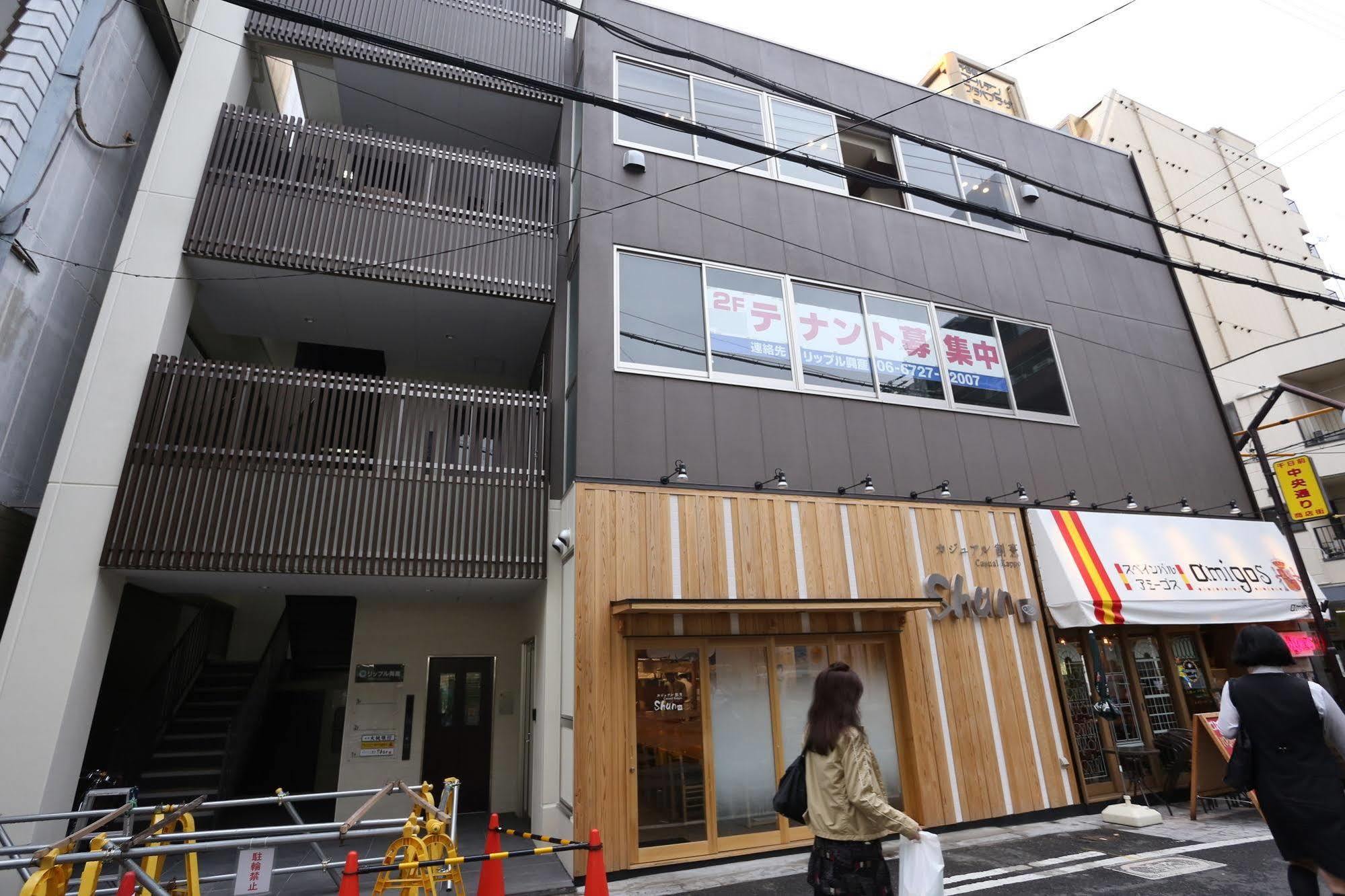 Fuku Hostel Namba Ōsaka Exterior foto
